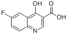 CAS#: 343-10-2, 6-Fluoro-4-Hydroxyquinoline-3-Carboxylic Acid