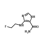 CAS 登录号：343868-38-2， 4-[(2-氟乙基)氨基]-1H-咪唑-5-甲酰胺