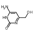 CAS 登录号：34387-05-8， 6-氨基-4-(羟基甲基)-2(1H)-嘧啶酮
