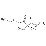 CAS#: 343942-57-4, Methyl 5-Ethoxy-3-Methyl-4-Oxotetrahydro-3-Furancarboxylate