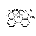 CAS 登录号：34424-15-2， 二氯-mu-{3-[(1R)-1-(二甲基氨基)乙基]-3'-[(1S)-1-(二甲基氨基)乙基]-2,2'-联苯二基}二钯