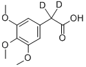 CAS 登录号：344299-45-2， 3,4,5-三甲氧基-苯乙-D2 酸