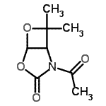 CAS#: 344305-33-5, 2-Acetyl-7,7-Dimethyl-4,6-Dioxa-2-Azabicyclo[3.2.0]Heptan-3-One