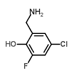 CAS#: 344326-64-3, 2-(Aminomethyl)-4-Chloro-6-Fluorophenol