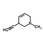 CAS#: 344330-23-0, 3-Ethynyl-1-Methyl-1,2,3,6-Tetrahydropyridine