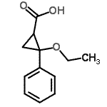 CAS 登录号：344334-39-0， 2-乙氧基-2-苯基环丙烷羧酸