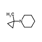CAS 登录号：344396-11-8， 1-(1-甲基环丙基)哌啶