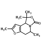 CAS#: 344446-47-5, 1,1,5,8-Tetramethyl-1,5,6,9B-Tetrahydrofuro[3,2-c][1,3]Oxazolo[3,4-A]Pyridin-3-One
