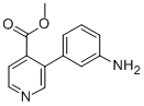 CAS#: 344450-40-4, 3-(3-Aminophenyl)-4-Pyridinecarboxylic acid methyl ester