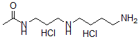 CAS 登录号：34450-16-3， N-[3-(4-氨基丁基氨基)丙基]乙酰胺二盐酸盐