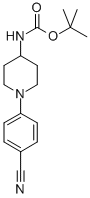 CAS#: 344566-78-5, Tert-Butyl N-[1-(4-Cyanophenyl)-4-Piperidinyl] Carbamate