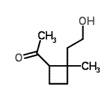 CAS 登录号：344747-12-2， 1-[2-(2-羟基乙基)-2-甲基环丁基]乙酮