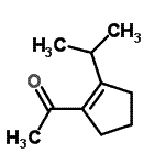 CAS 登录号：344747-24-6， 1-(2-异丙基-1-环戊烯-1-基)乙酮