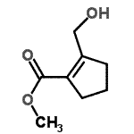 CAS 登录号：344747-26-8， 甲基2-(羟基甲基)-1-环戊烯-1-羧酸酯