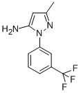 CAS#: 345-07-3, 5-Methyl-2-(3-Trifluoromethyl-Phenyl)-2H-Pyrazol-3-Ylamine