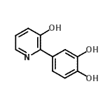 CAS 登录号：34541-50-9， 4-(3-羟基-2-吡啶基)-1,2-苯二酚