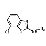 CAS#: 34551-18-3, 7-Chloro-N-Methyl-1,3-Benzothiazol-2-Amine