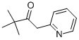 CAS 登录号：34552-04-0， 3,3-二甲基-1-吡啶-2-基丁烷-2-酮