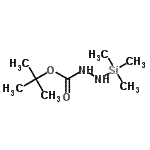 CAS 登录号：345581-39-7， 2-甲基-2-丙基2-(三甲基硅烷基)肼羧酸酯