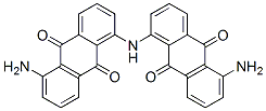 CAS#: 34560-30-0, 1-Amino-5-[(5-Amino-9,10-Dioxoanthracen-1-Yl)Amino]Anthracene-9,10-Dione
