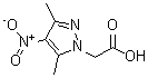 CAS 登录号：345637-69-6， (3,5-二甲基-4-硝基-1H-吡唑-1-基)乙酸