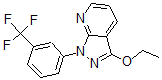 CAS 登录号：34580-75-1， 3-乙氧基-1-[3-(三氟甲基)苯基]吡唑并[5,4-b]吡啶