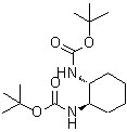 CAS 登录号：345905-88-6， (1R,2R)-1,2-环己烷二基二氨基甲酸二叔丁酯