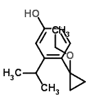 CAS 登录号：345965-36-8， 4-(1-乙氧基环丙基)-3-异丙基苯酚
