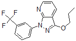 CAS 登录号：34614-30-7， 3-丙氧基-1-[3-(三氟甲基)苯基]吡唑并[5,4-b]吡啶
