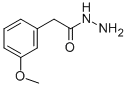CAS 登录号：34624-38-9， 2-(3-甲氧基苯基)乙酰肼