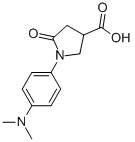 CAS 登录号：346644-26-6， (3S)-1-(4-二甲基氨基苯基)-5-氧代吡咯烷-3-羧酸