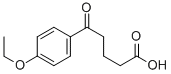 CAS 登录号：34670-10-5， 5-(4-乙氧基苯基)-5-氧代戊酸