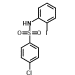CAS#: 346718-87-4, 4-Chloro-N-(2-Iodophenyl)Benzenesulfonamide