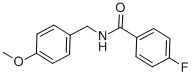 CAS#: 346725-04-0, N-(4-Methoxybenzyl) 4-Fluorobenzamide