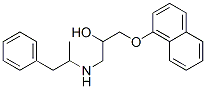 CAS 登录号：34677-80-0， 1-萘-1-基氧基-3-(1-苯基丙烷-2-基氨基)丙-2-醇