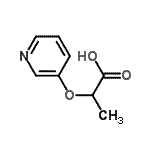 CAS#: 347186-55-4, 2-(3-Pyridyloxy)Propanoic Acid