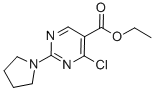 CAS#: 34750-25-9, Ethyl 4-Chloro-2-(Pyrrolidin-1-Yl)Pyrimidine-5-Carboxylate