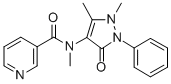 CAS#: 34760-49-1, N-(2,3-Dihydro-1,5-Dimethyl-3-Oxo-2-Phenyl-1H-Pyrazol-4-Yl)-N-Methylnicotinamide