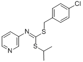 CAS#: 34763-19-4, [1-(4-Chlorophenyl)-2-Methylpropan-2-Yl] (Pyridin-3-Ylamino)Methanedithioate