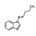 CAS 登录号：347843-45-2， (1E)-N-(1H-苯并咪唑-1-基)-1-丁烷亚胺