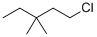 CAS 登录号：34887-09-7， 1-氯-3,3-二甲基戊烷