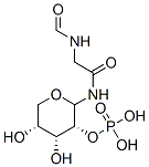 CAS 登录号：349-34-8， [(2R,3S,4R,5R)-5-[(2-甲酰氨基乙酰基)氨基]-3,4-二羟基四氢呋喃-2-基]磷酸二氢甲酯