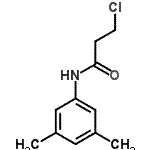 CAS 登录号：349097-67-2， 3-氯-N-(3,5-二甲基苯基)丙酰胺