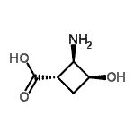 CAS#: 349102-26-7, (1S,2R,3S)-2-Amino-3-Hydroxycyclobutanecarboxylic Acid