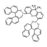 CAS#: 349114-57-4, 4,4'-(9,9-Dimethyl-9H-Xanthene-4,5-Diyl)Bis(Dinaphtho[2,1-D:1',2'-F][1,3,2]Dioxaphosphepine)