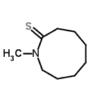 CAS 登录号：34949-16-1， 1-甲基-2-氮杂环壬烷硫酮