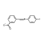 CAS#: 3495-26-9, N-(4-Iodophenyl)-1-(3-Nitrophenyl)Methanimine