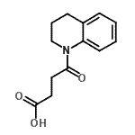 CAS 登录号：349644-03-7， 4-(3,4-二氢-1(2H)-喹啉基)-4-氧代丁酸