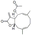 CAS#: 35001-25-3, [(3aR,4R,5E,9E,11aS)-6,10-Dimethyl-3-Methylidene-2-Oxo-3a,4,7,8,11,11a-Hexahydrocyclodeca[b]Furan-4-Yl] Acetate