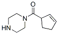 CAS 登录号：350509-30-7， 1-(2-环戊烯-1-基羰基)-哌嗪